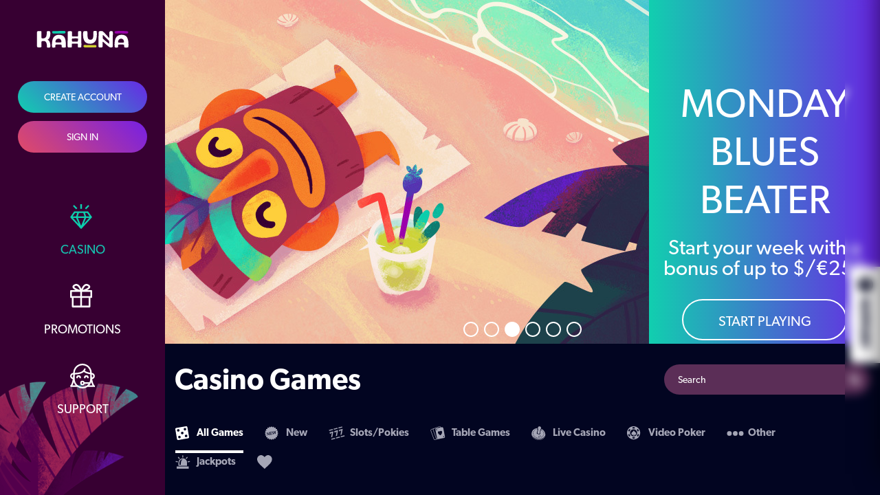 Kahuna Casino App