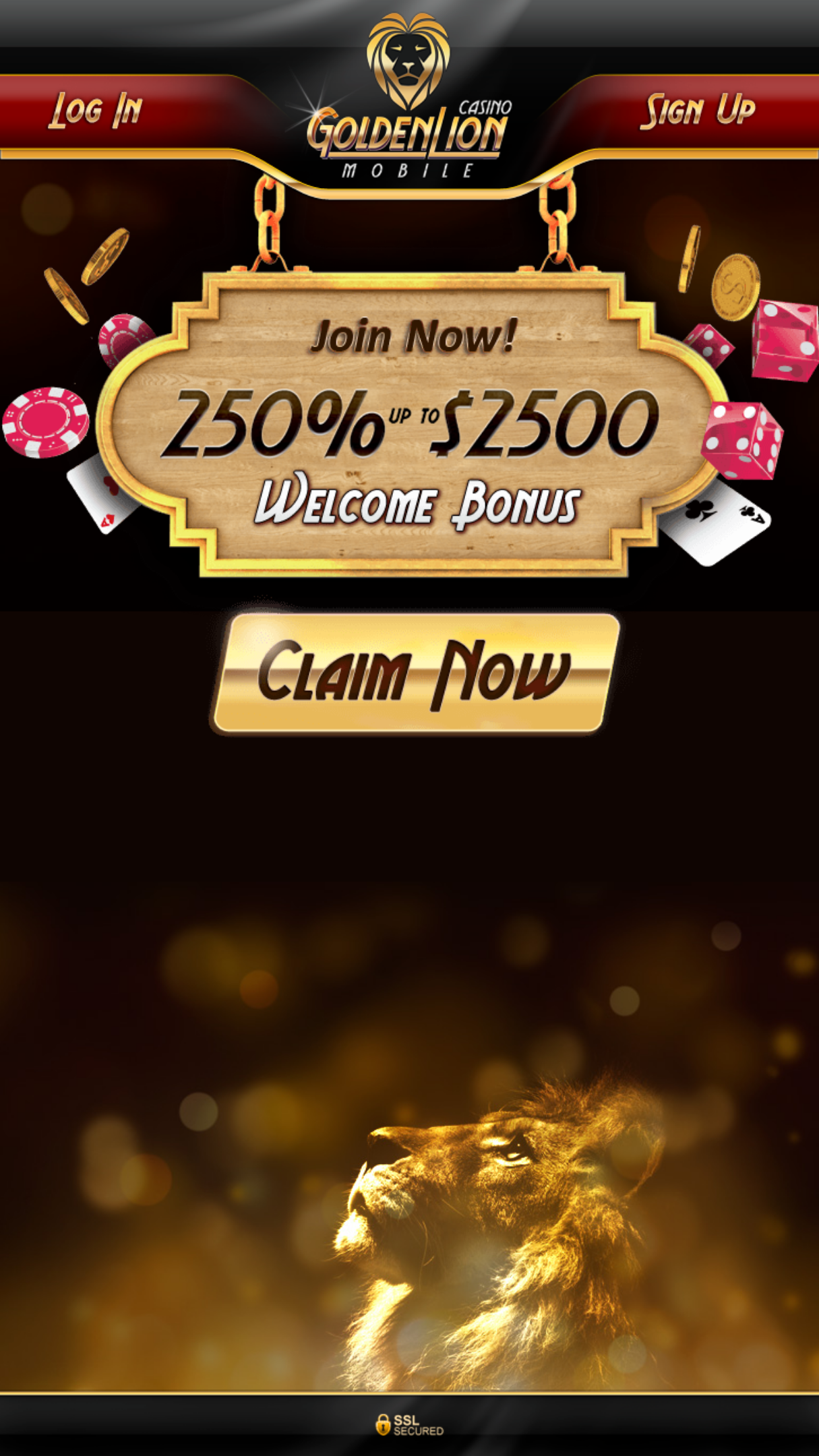 Golden lion casino app free