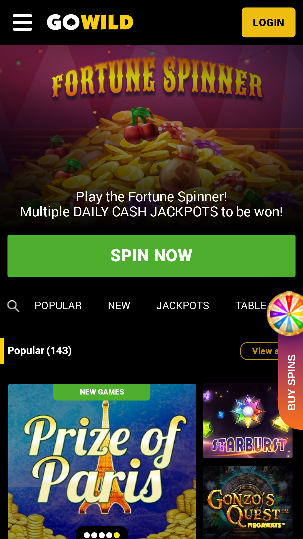 Gowild Casino Mobile