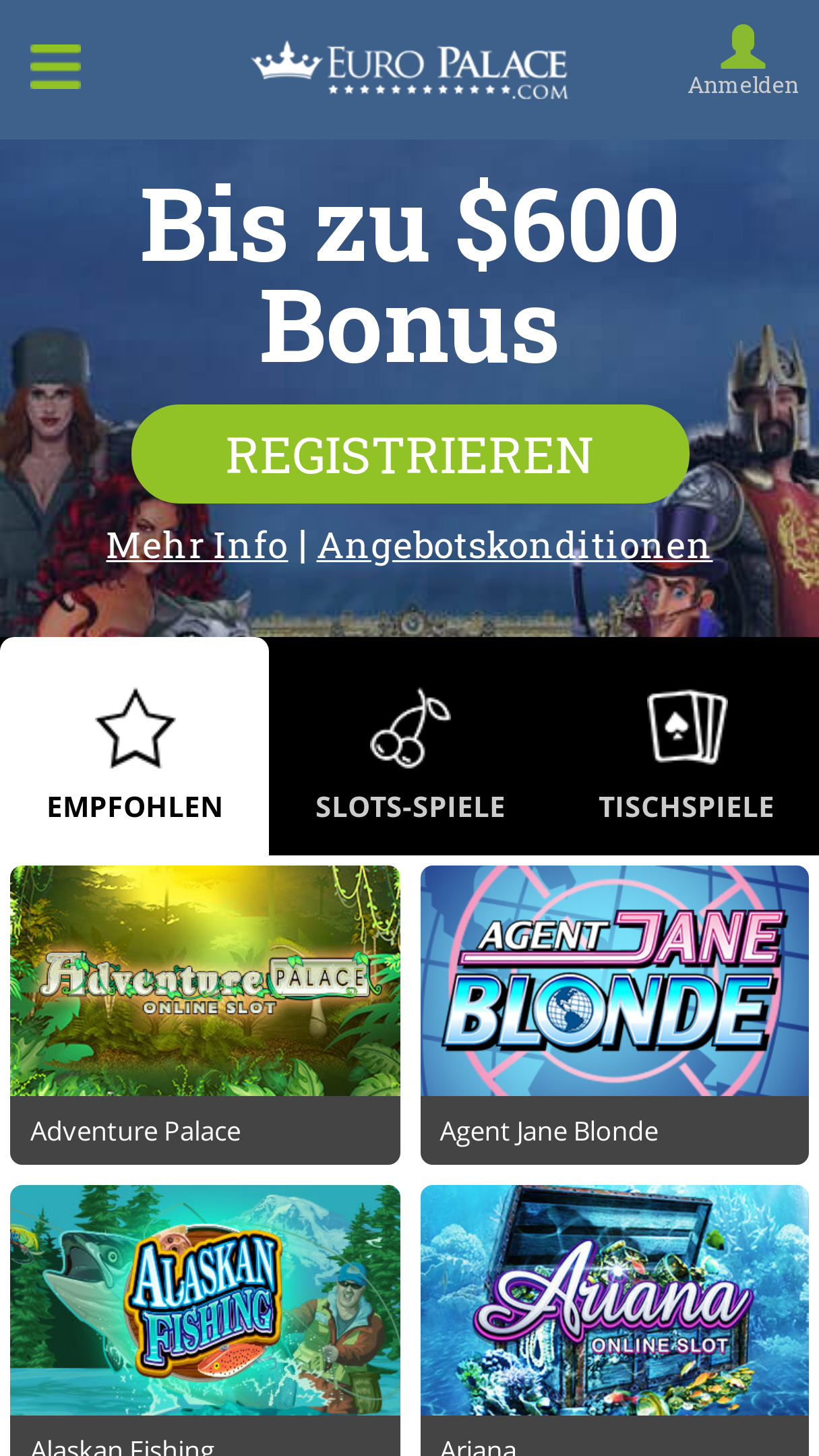 Europalace Casino Mobile Europalace Casino Mobile