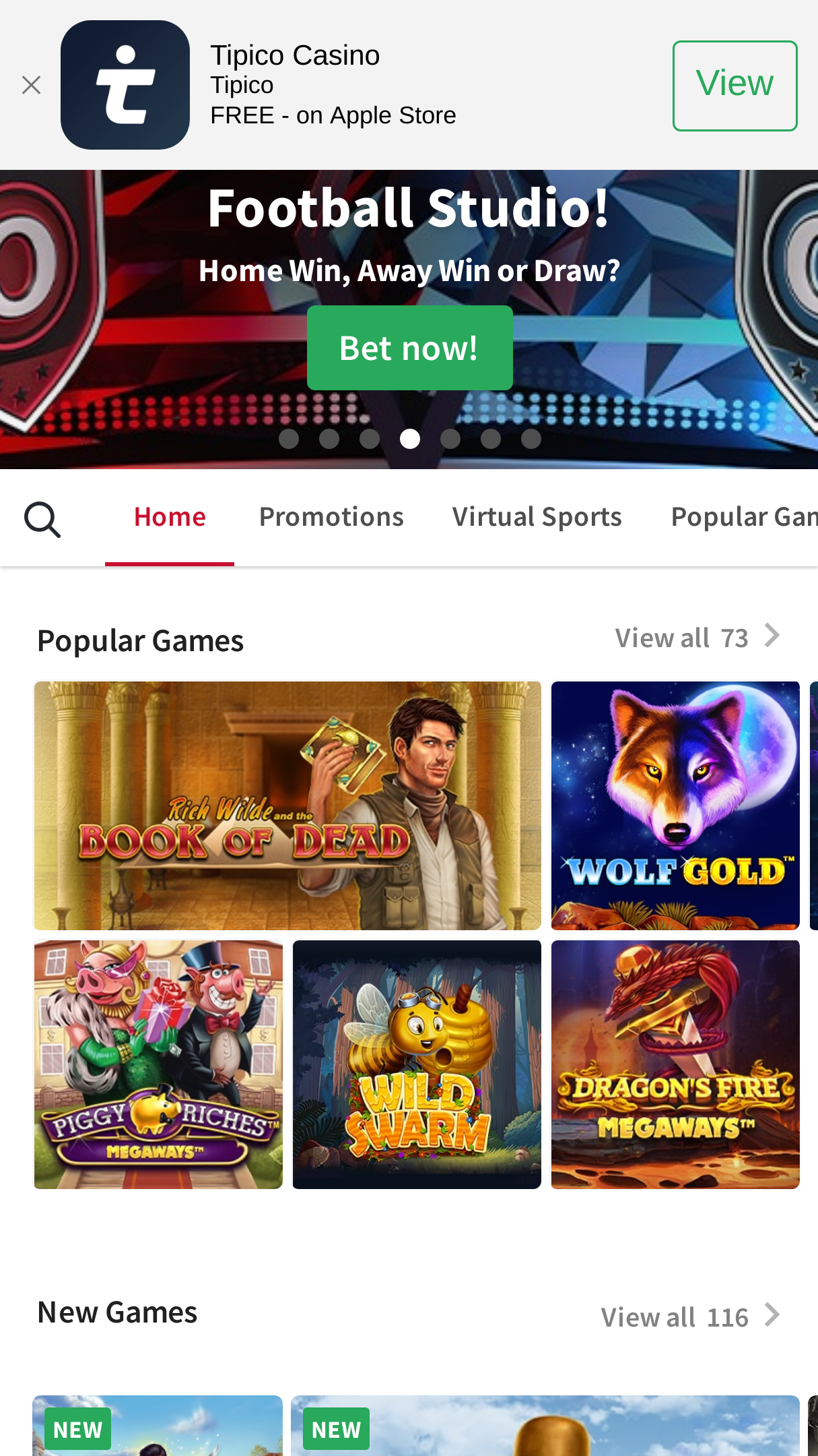 Tipico Casino App Download Chip