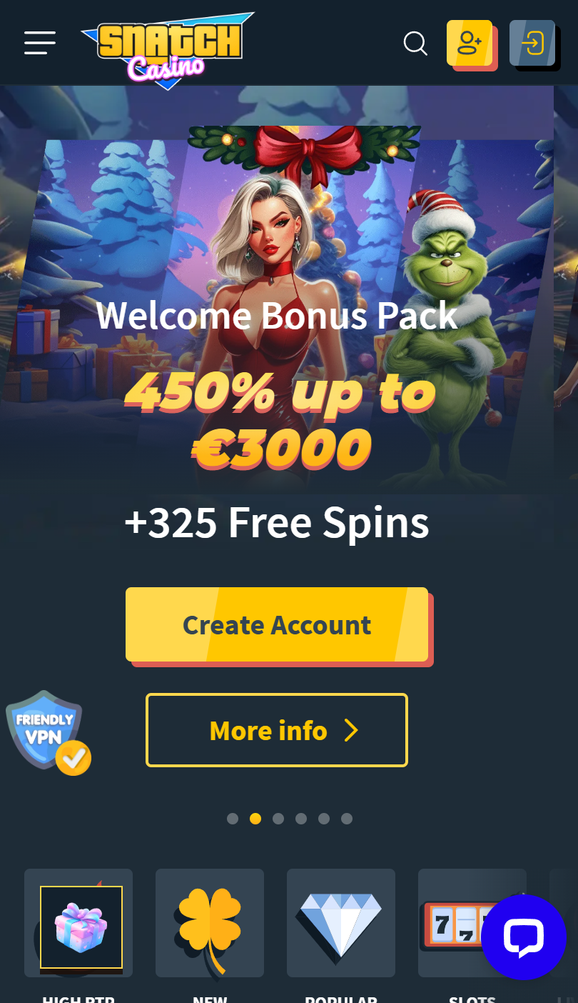 Großer Gewinn bei Snatch Casino: Chancen und Highlights