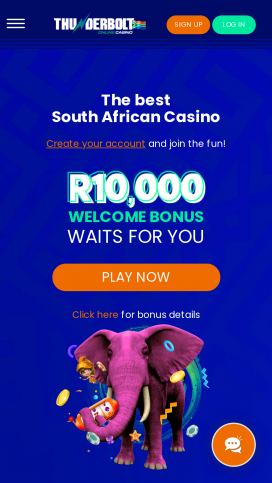 Thunderbolt Casino Apps Homepage