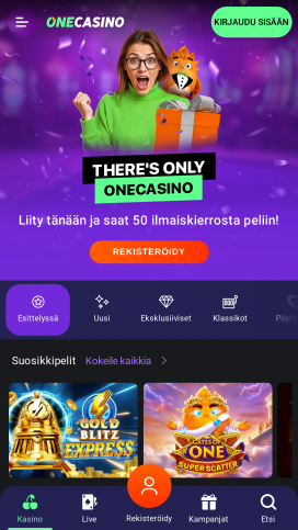 One Casino Apps Homepage