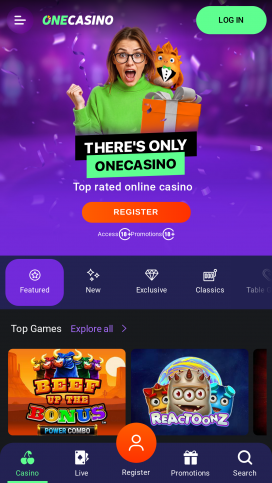 One Casino Apps Homepage