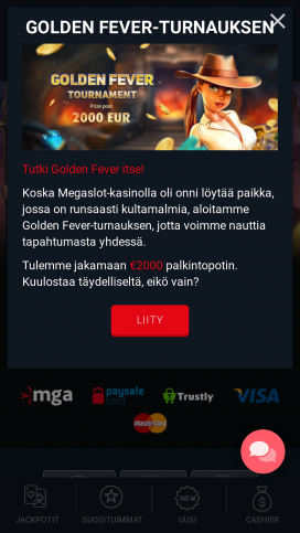 Megaslot Apps Homepage