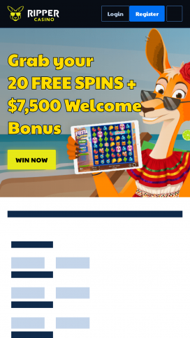 Ripper Casino Apps Homepage