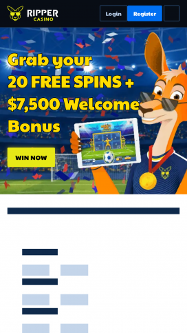Ripper Casino Apps Homepage