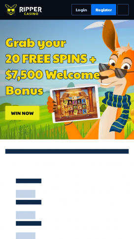 Ripper Casino Apps Homepage
