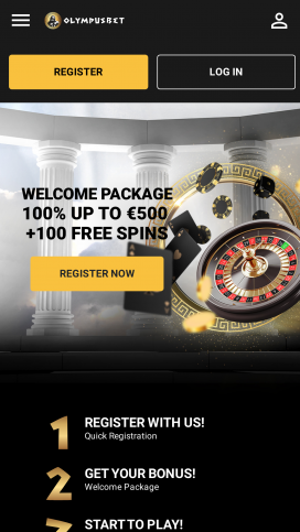 Aplikacja Olympusbet Homepage