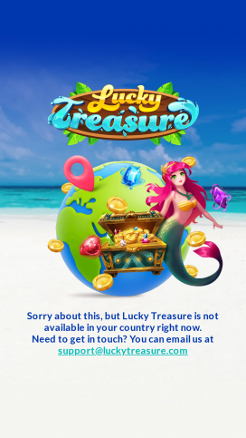 LuckyTreasure Mobile Homepage
