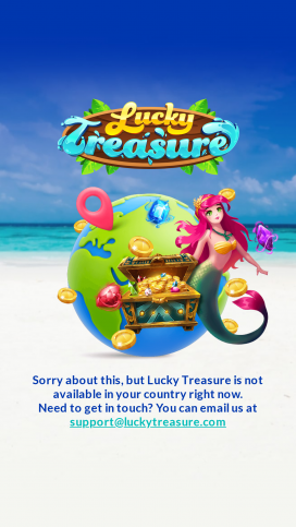 LuckyTreasure Mobile Homepage