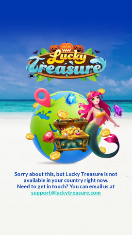 LuckyTreasure Mobile Homepage