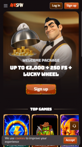 AFKSpin Apps Homepage