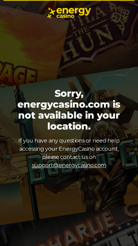 EnergyCasino Apps Homepage