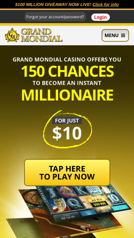 Grand Mondial Apps Homepage