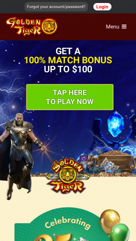 Golden Tiger Apps Homepage