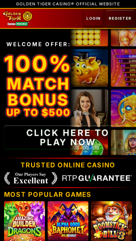 Golden Tiger Apps Homepage