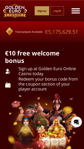 Golden Euro Casino Apps Homepage