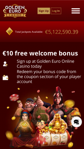 Golden Euro Casino Apps Homepage