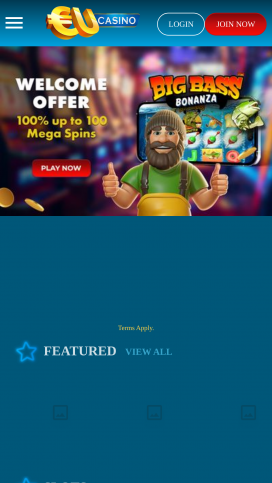 EUcasino Apps Homepage