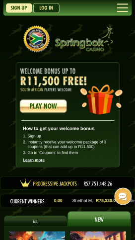 Springbok Apps Homepage