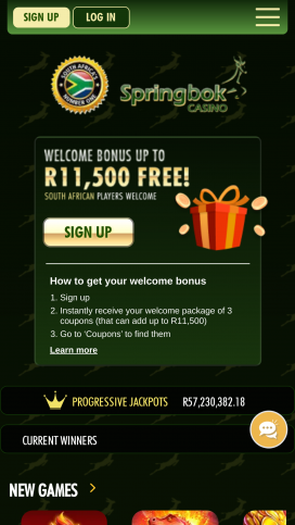 Springbok Apps Homepage