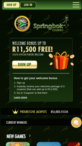 Springbok Apps Homepage