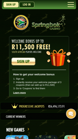Springbok Apps Homepage