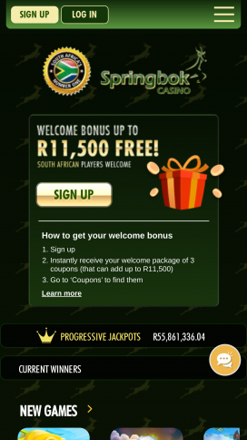 Springbok Apps Homepage