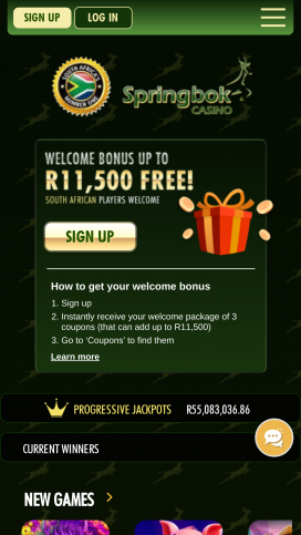 Springbok Apps Homepage