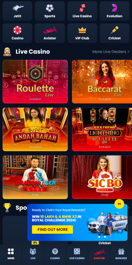 4RABET Apps Homepage