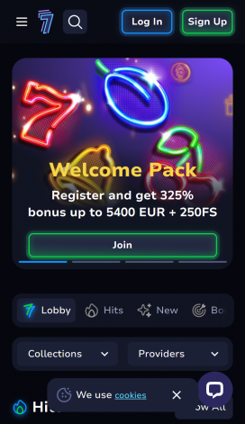 Applicazioni del Casinò 7Bit Homepage