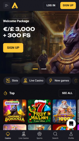 Amonbet Apps Homepage