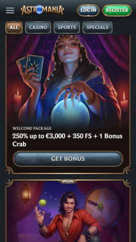 Astromania Casino Apps Homepage
