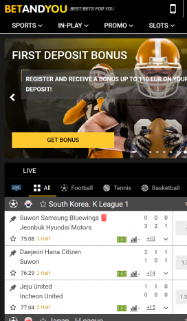 BetandYou Apps Homepage