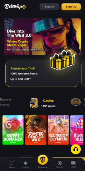 Betswap Apps Homepage