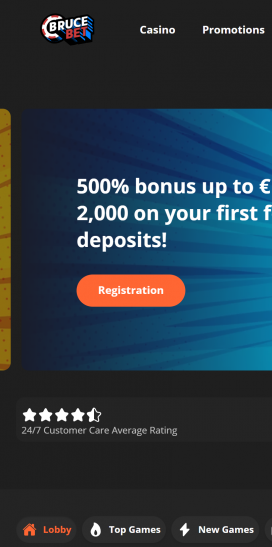Bruce Bet Casino Apps Homepage