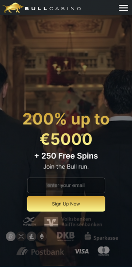 Bull Casino Apps Homepage