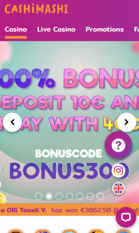 Cashimashi Apps Homepage