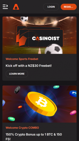 Casinoist Casino Apps Homepage