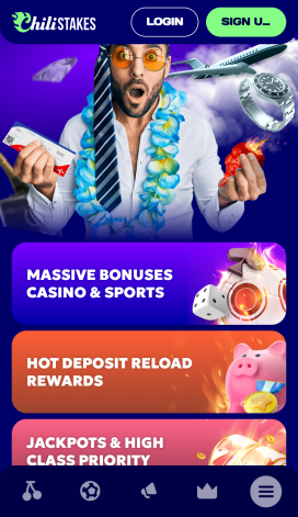 ChiliStakes Apps Homepage