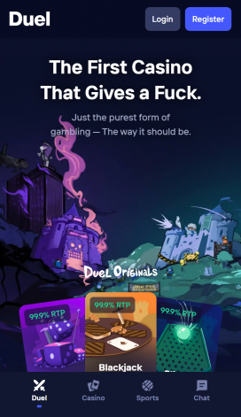 Duel Casino Apps Homepage