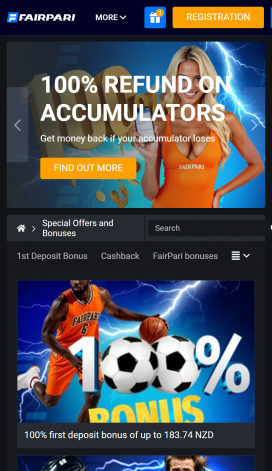 FairPari App Homepage