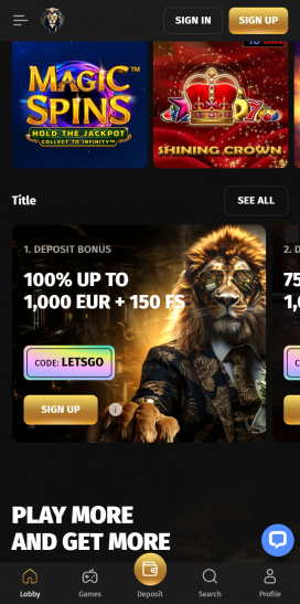 FortunePlay Casino Apps Homepage