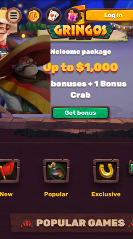 5Gringos-appen Homepage