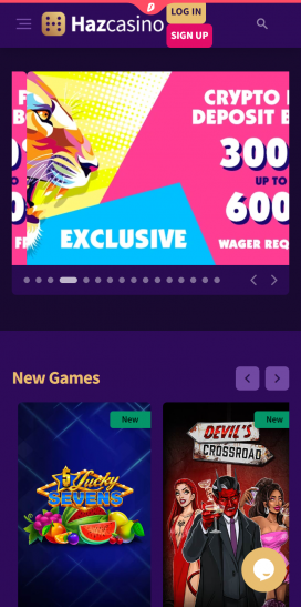 Haz Casino Apps Homepage