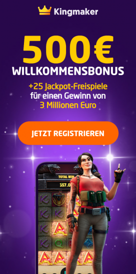 KingMaker Casino Apps Homepage