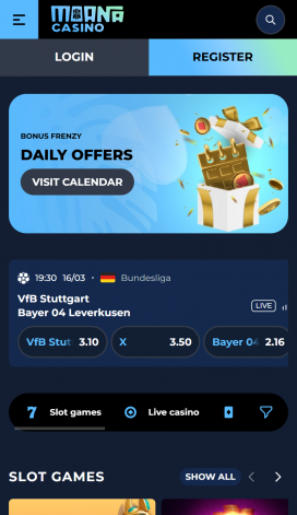 Moana Casino Apps Homepage