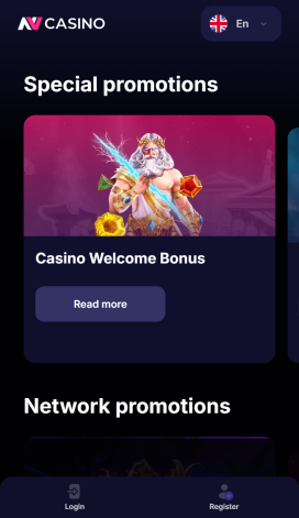 NV Casino alkalmazások Homepage